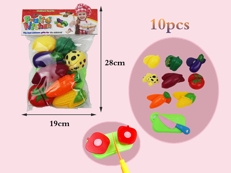 Cutting Fruits And Vegetable Set 10pcs