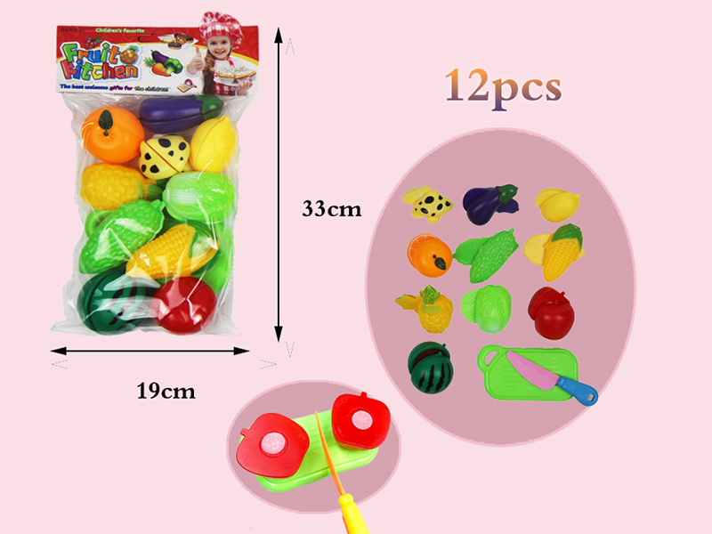 Cutting Fruits And Vegetable Set 12pcs