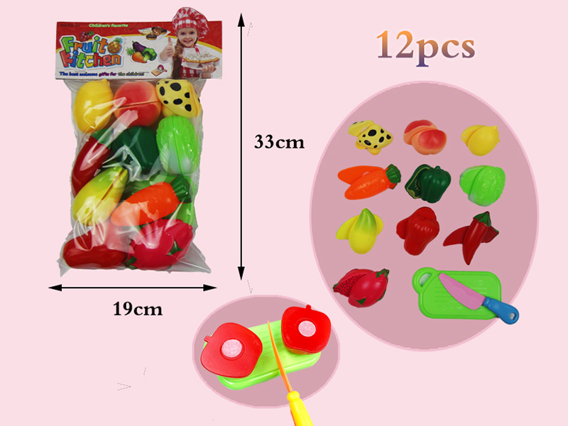 Cutting Fruits And Vegetable Set 12pcs