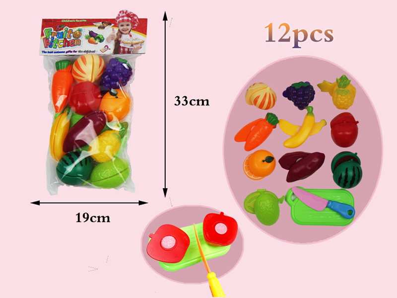 Cutting Fruits And Vegetable Set 12pcs