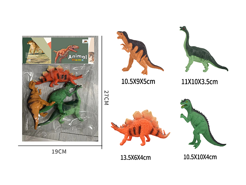 7-Inche Dinosaur 4PCS