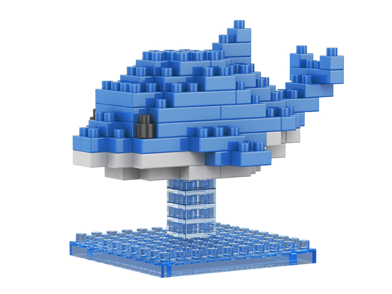 81PCS Dolphin Building Block