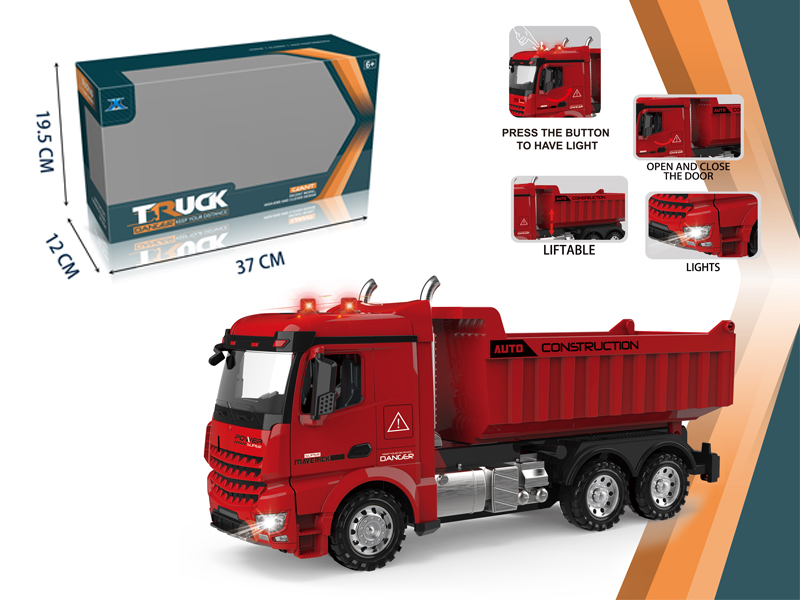 Friction Tipping Bucket Construction Vehicle