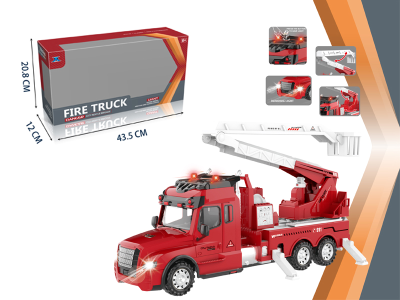 Friction Fire Basket Truck