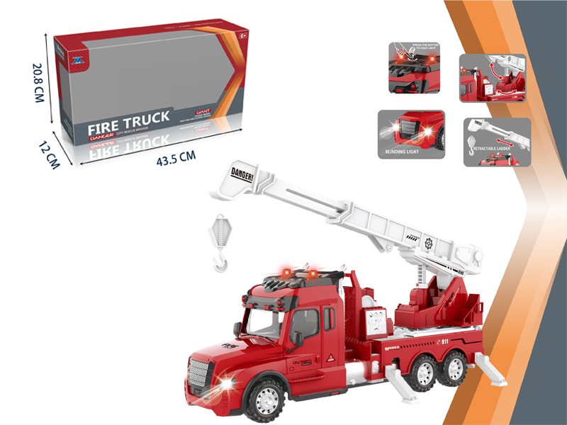 Friction Fire Hook Truck