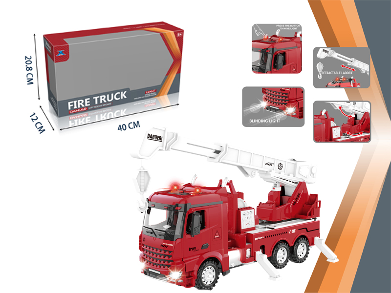 Friction Fire Hook Truck
