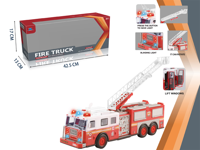Friction Fire Ladder Truck