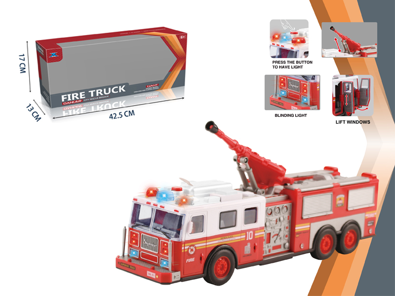 Friction Fire Water Bubble Truck