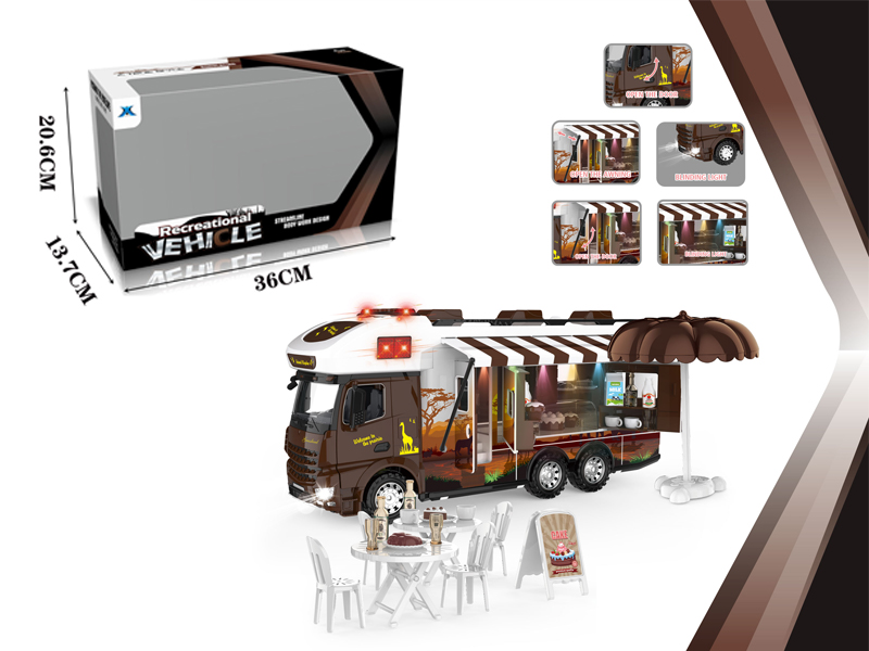 Friction Brown Motor Home