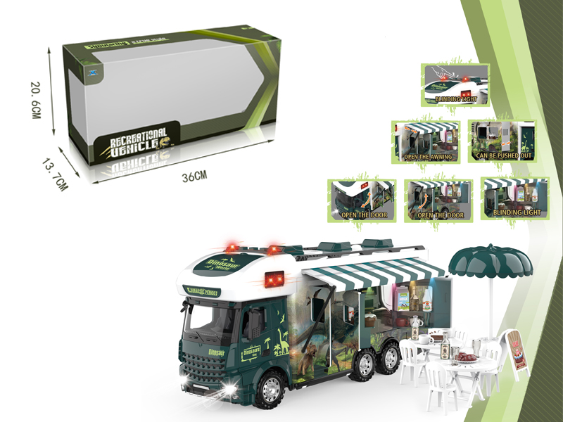 Friction Green Motor Home