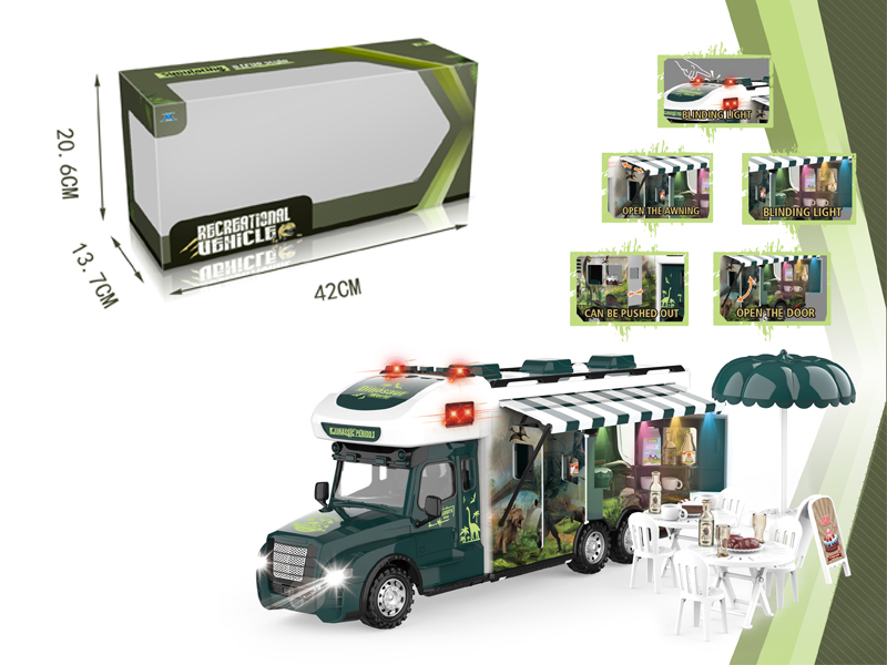 Friction Green Motor Home