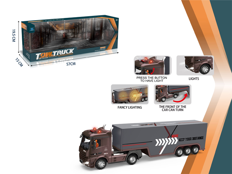 Friction Short Towing Container Truck