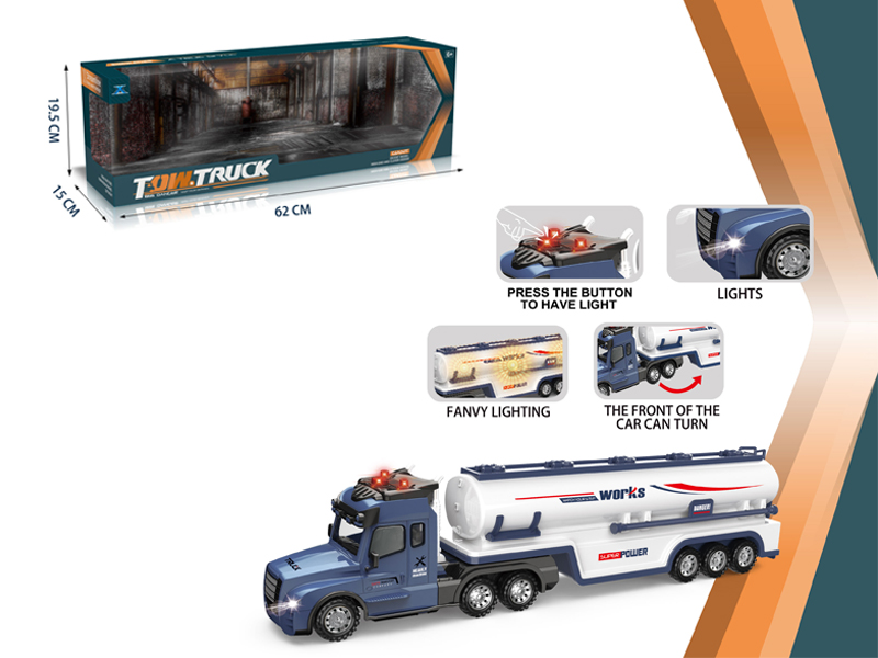 Friction Long Towing Oil Tank Truck