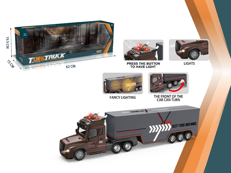 Friction Long Towing Container Truck