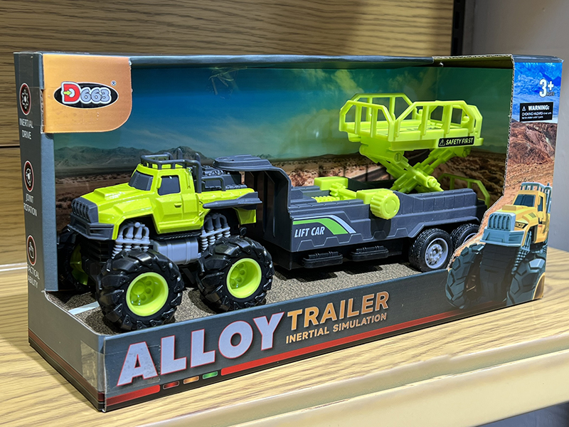 Friction Alloy City Series Lift Truck