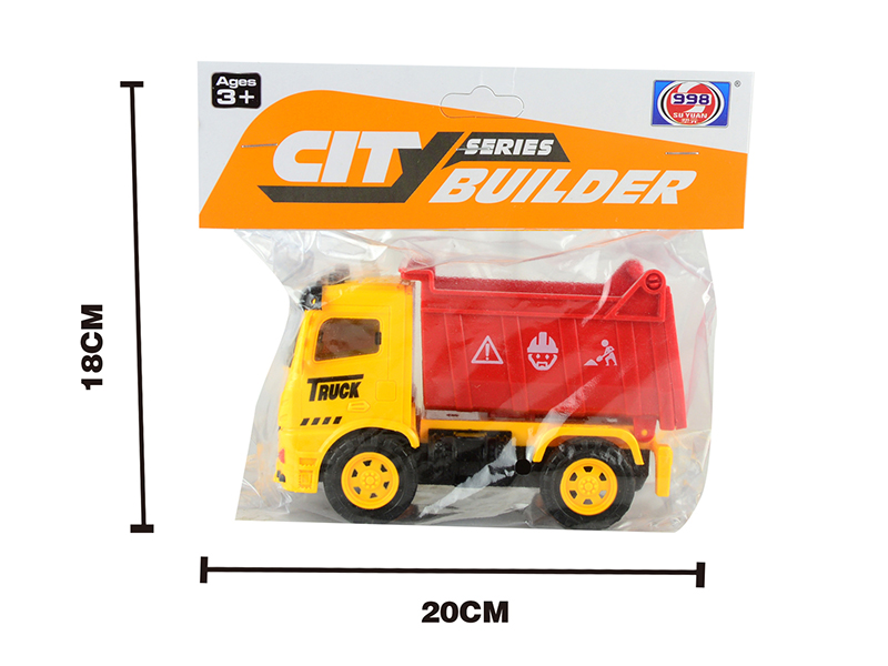 Friction Engineering Truck With 3D Lights And Music(Dump Truck)