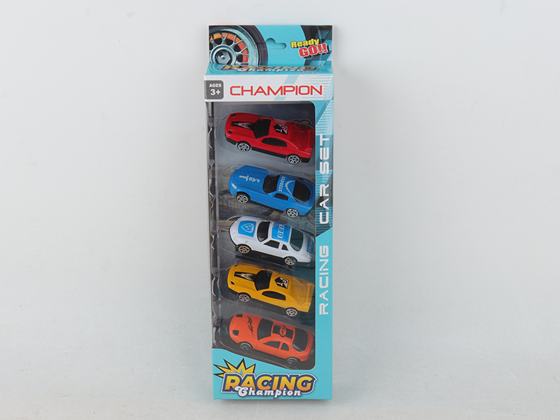 5pcs Slide Cars