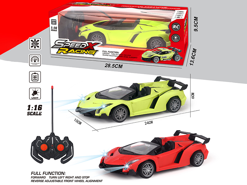 1:16 27Mhz 4-Channel Remote Control Car(Not Included Batteries)