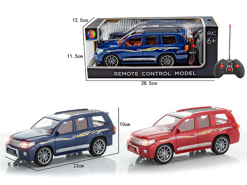 1:18 27Mhz 4-Channel Simulated Toyota Remote Control Car With Headlight(Not Included Batteries)