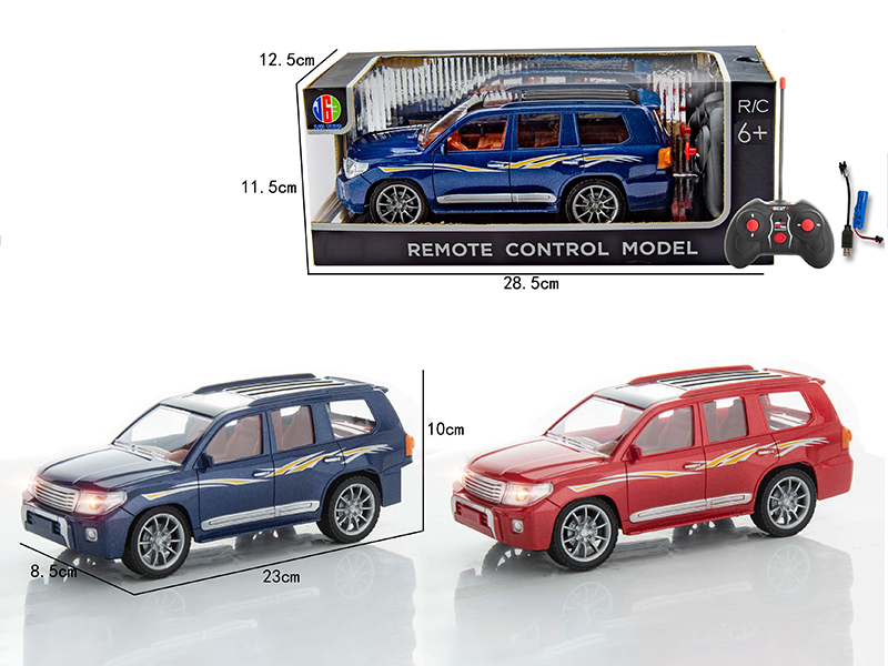 1:18 27Mhz 4-Channel Simulated Toyota Remote Control Car With Headlight(Included Batteries)