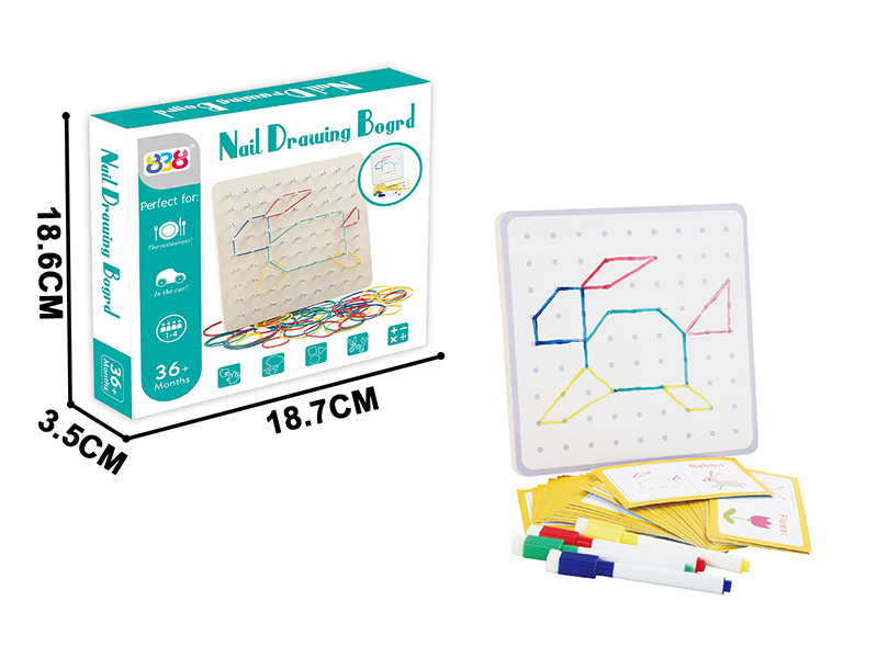 Wooden Nail Board