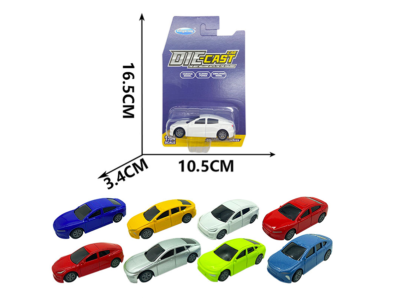 Pull Back Alloy Simulation Car 1PCS