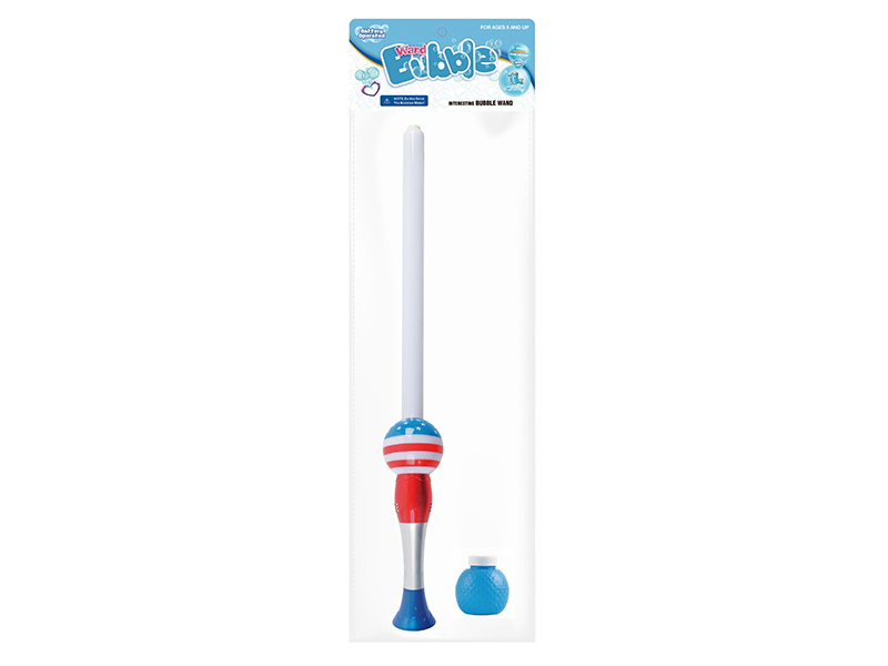 American Flag Pattern Bubble Sword