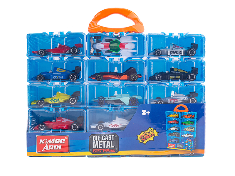 1:64 Alloy Slide Equation Car 15PCS