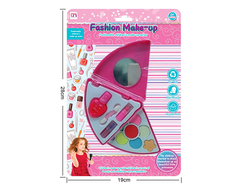 Triangular Two Layer Children's Makeup Set