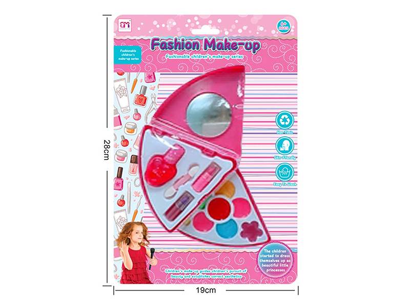 Triangular Two Layer Children's Makeup Set