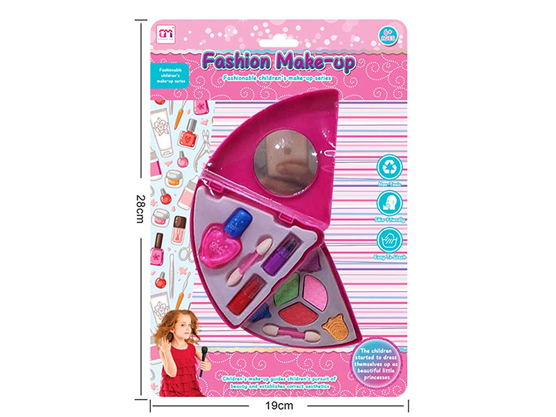 Triangular Two Layer Children's Makeup Set