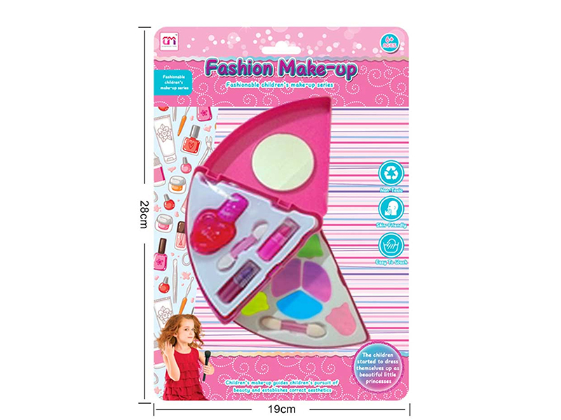 Triangular Two Layer Children's Makeup Set