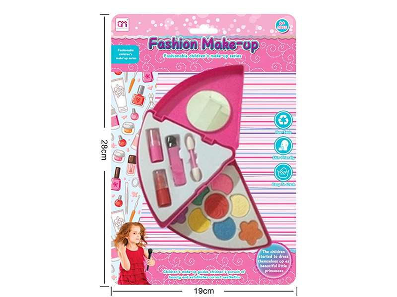 Triangular Two Layer Children's Makeup Set