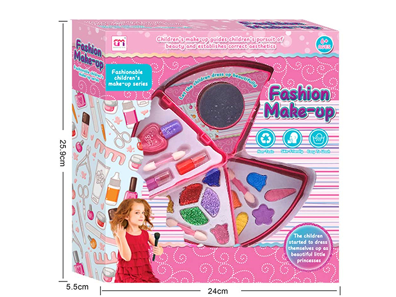 Triangular Children's Makeup Set