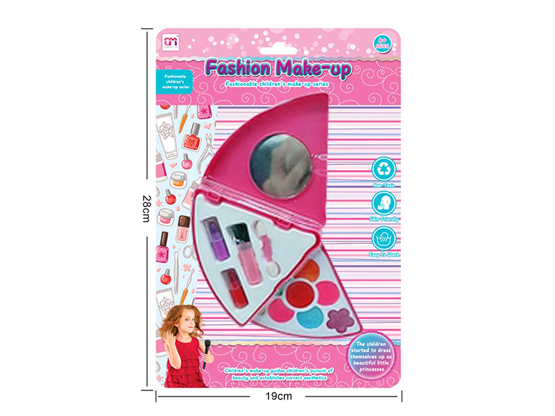 Triangular Two Layer Children's Makeup Set