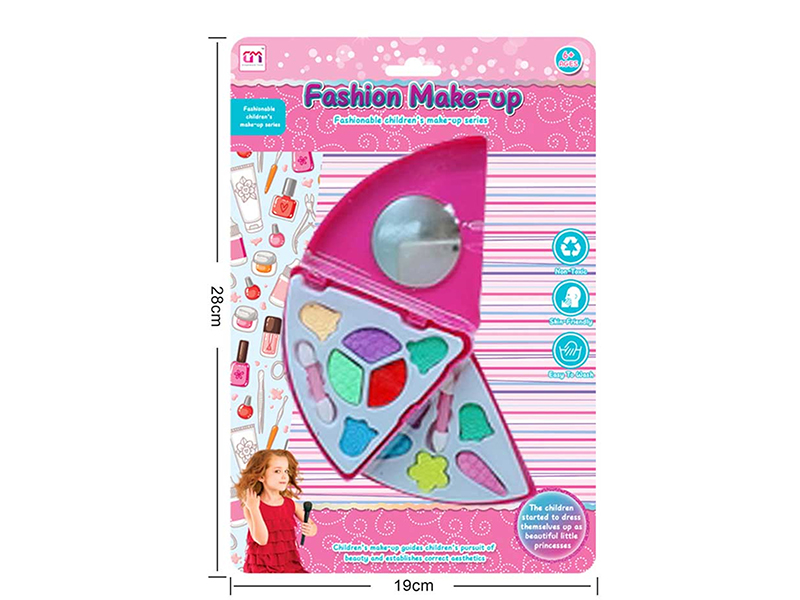 Triangular Two Layer Children's Makeup Set