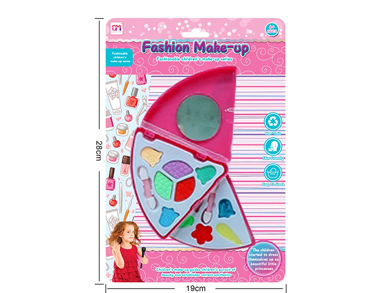 Triangular Two Layer Children's Makeup Set