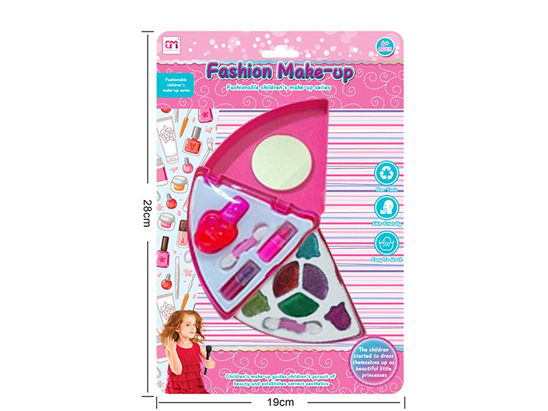 Triangular Two Layer Children's Makeup Set