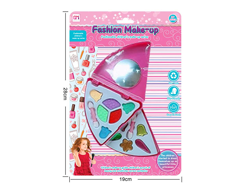 Triangular Two Layer Children's Makeup Set