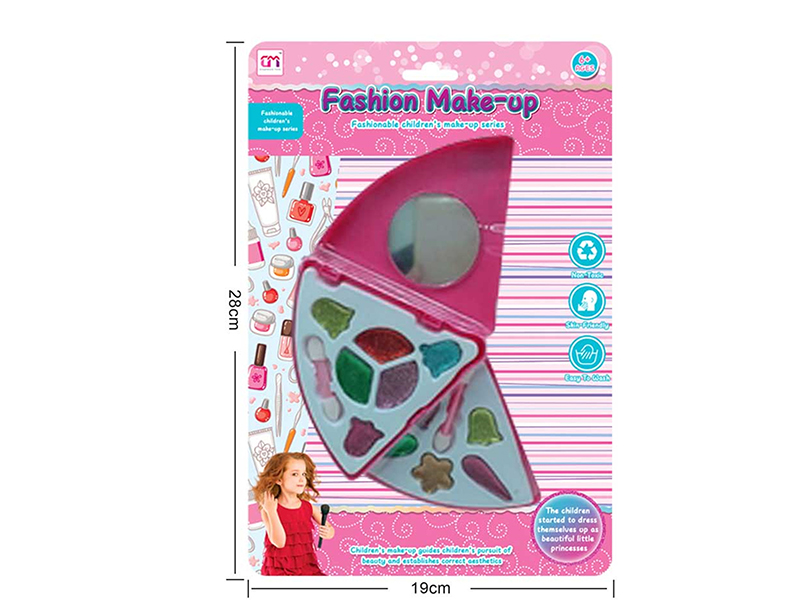 Triangular Two Layer Children's Makeup Set