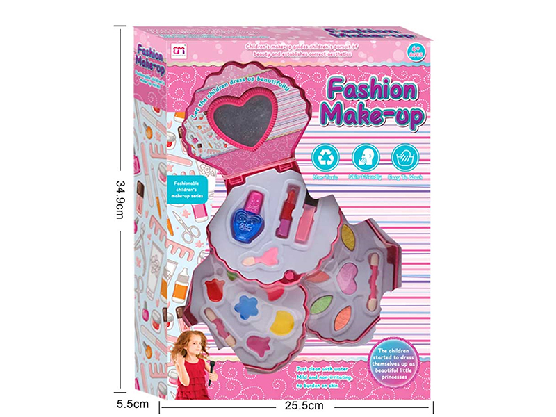 Shell Shape Three Layer Children's Makeup