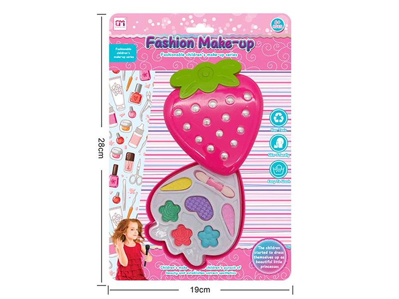 Strawberry Shape Single Layer Children's Makeup