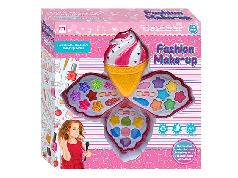 Ice Cream Shape Three Layer Children's Makeup