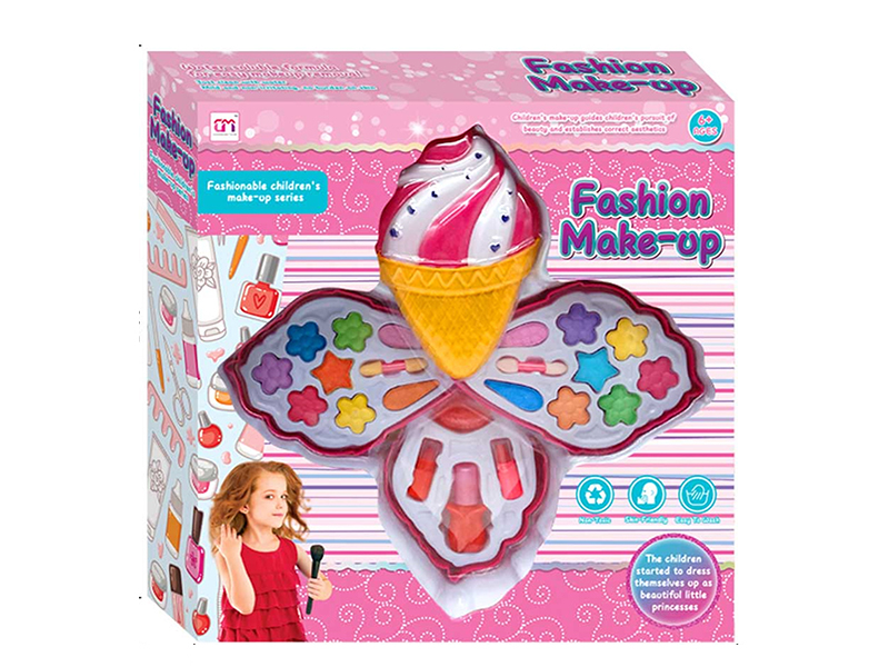 Ice Cream Shape Three Layer Children's Makeup