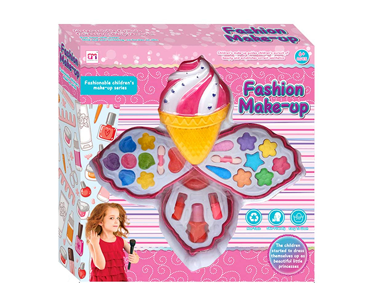 Ice Cream Shape Three Layer Children's Makeup