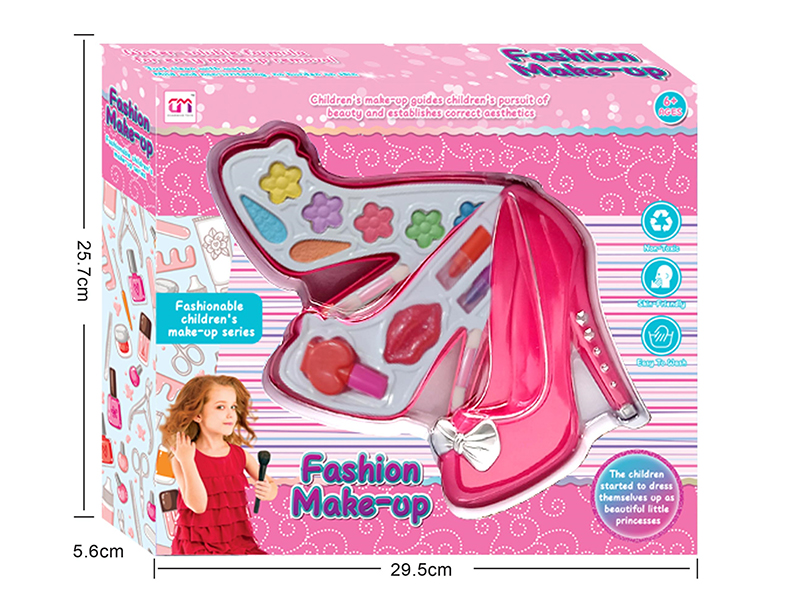 High Heels Shape Two Layer Children's Makeup