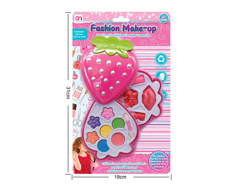 Strawberry Shape Two Layer Children's Makeup