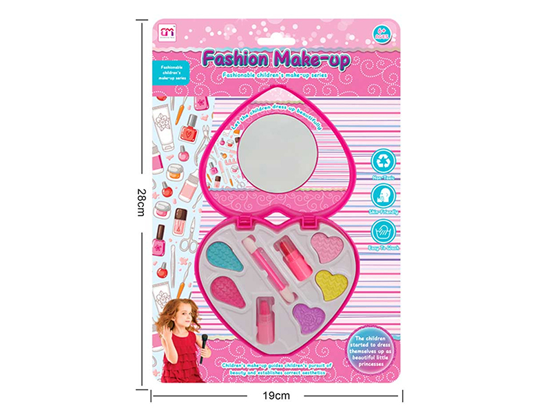Heart-Shaped Single Layer Children's Makeup