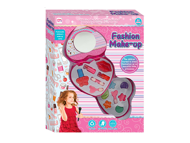 Heart-Shaped Children's Makeup