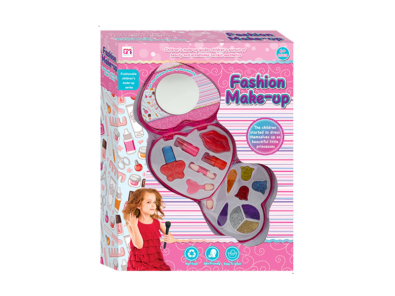 Heart-Shaped Children's Makeup